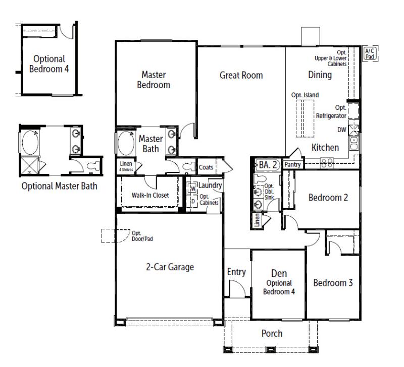 Residence 1 – Victorville New Home – Frontier Communities