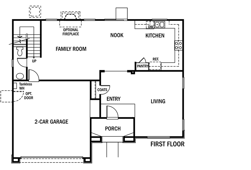 Residence 2 New Home in Rosamond Frontier Communities